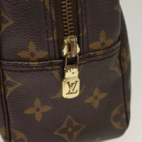 LOUIS VUITTON Monogram Trousse Toilette 28 Clutch Bag M47522 LV Auth 130053 - Picture 9 of 16